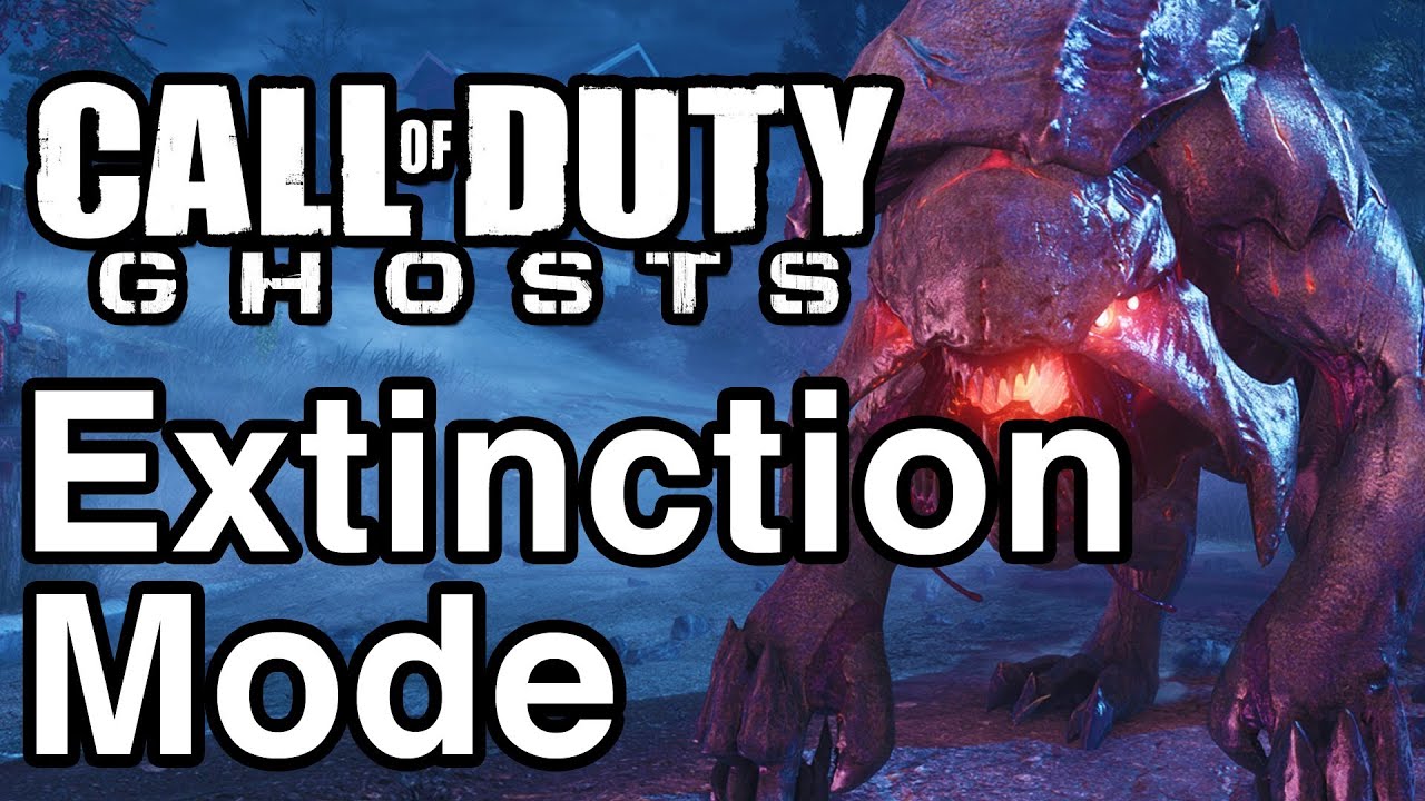 cod ghosts extinction guide